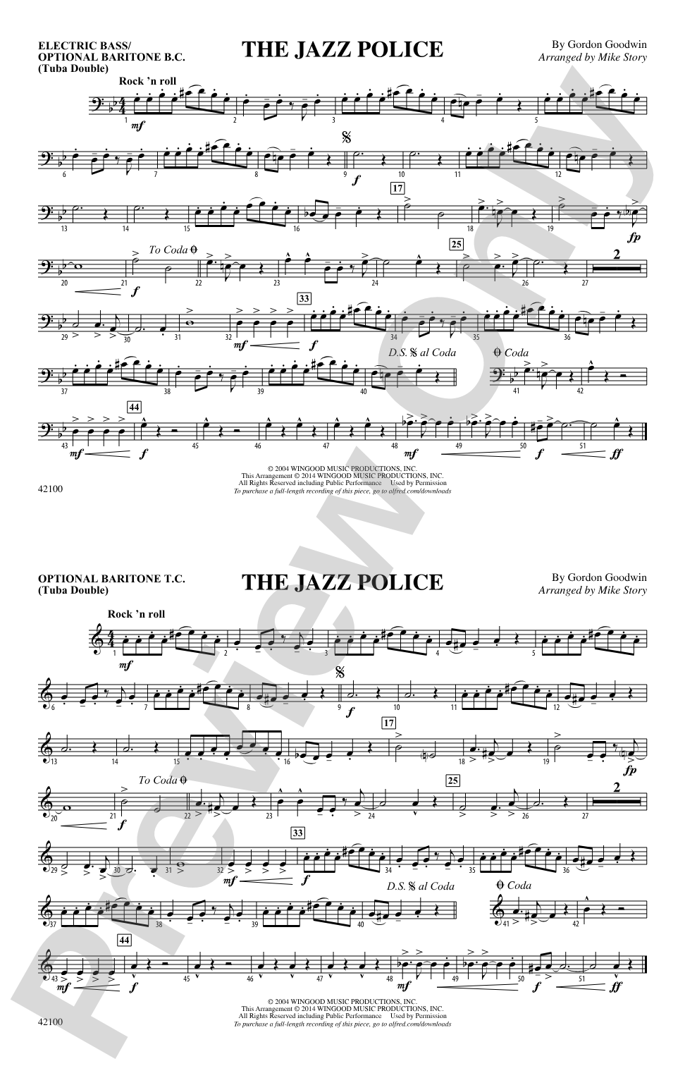 The Jazz Police: Electric Bass