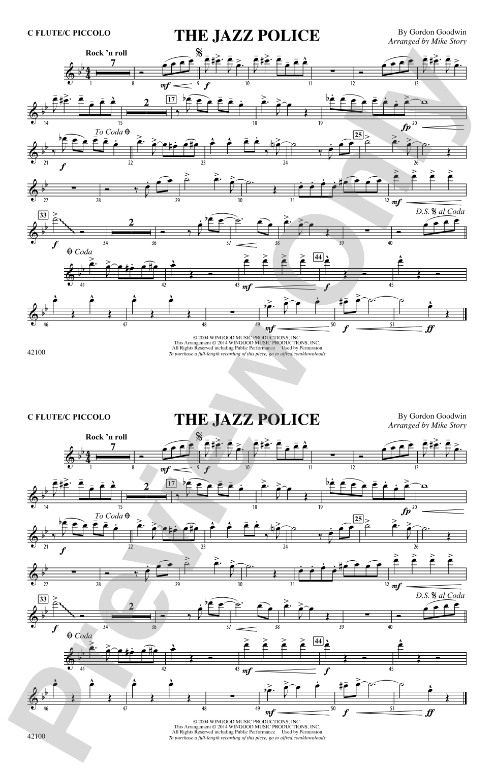 The Jazz Police: Flute