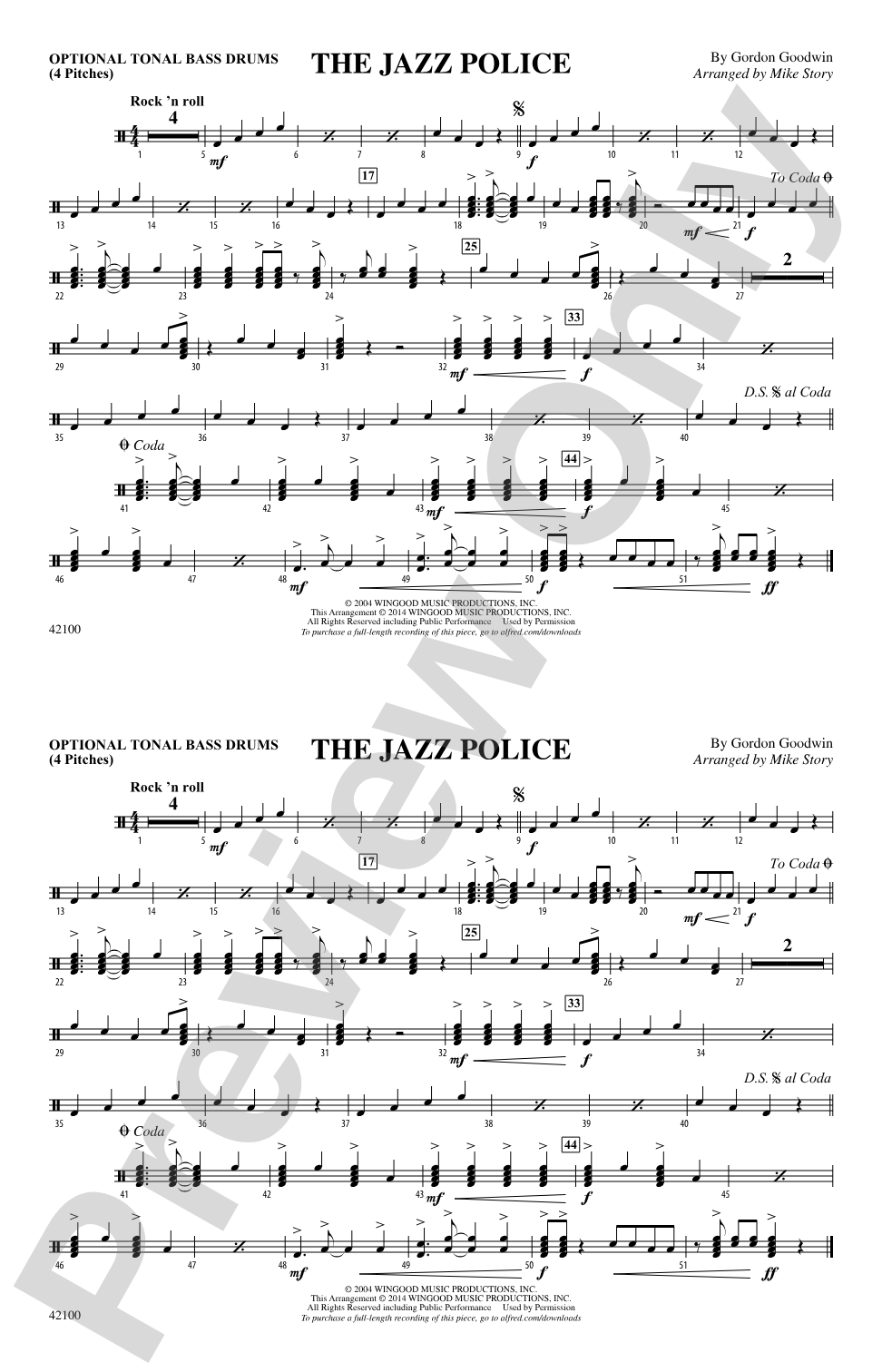 The Jazz Police: Tonal Bass Drum