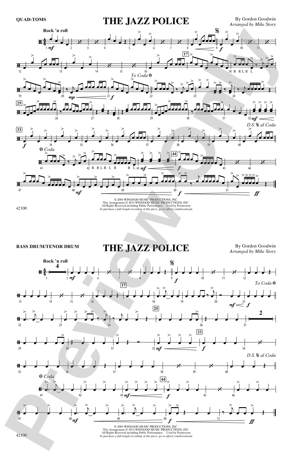 The Jazz Police: Quad-Toms