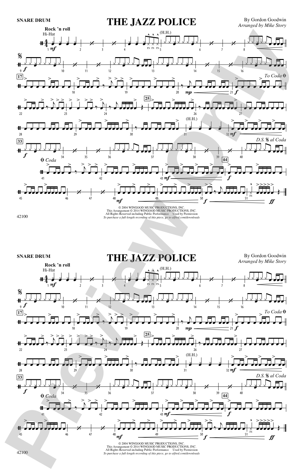 The Jazz Police: Snare Drum
