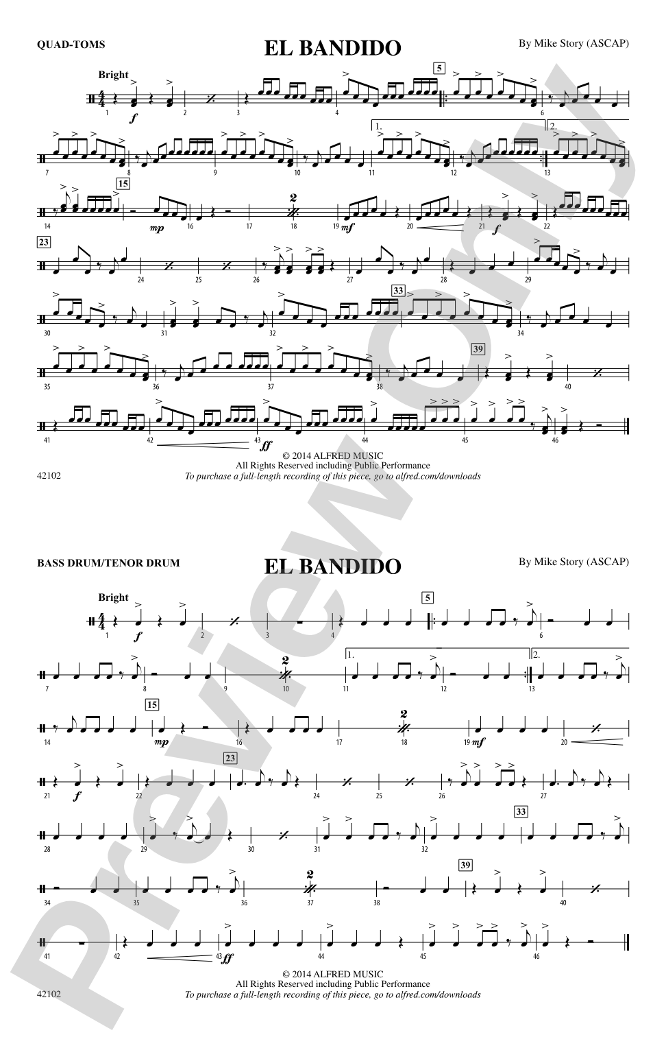El Bandido: Quad-Toms