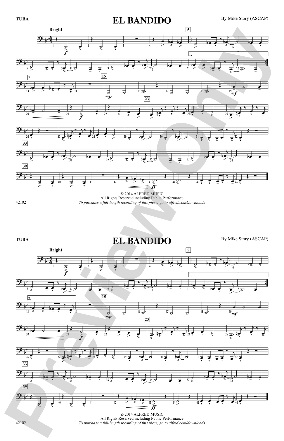 El Bandido: Tuba
