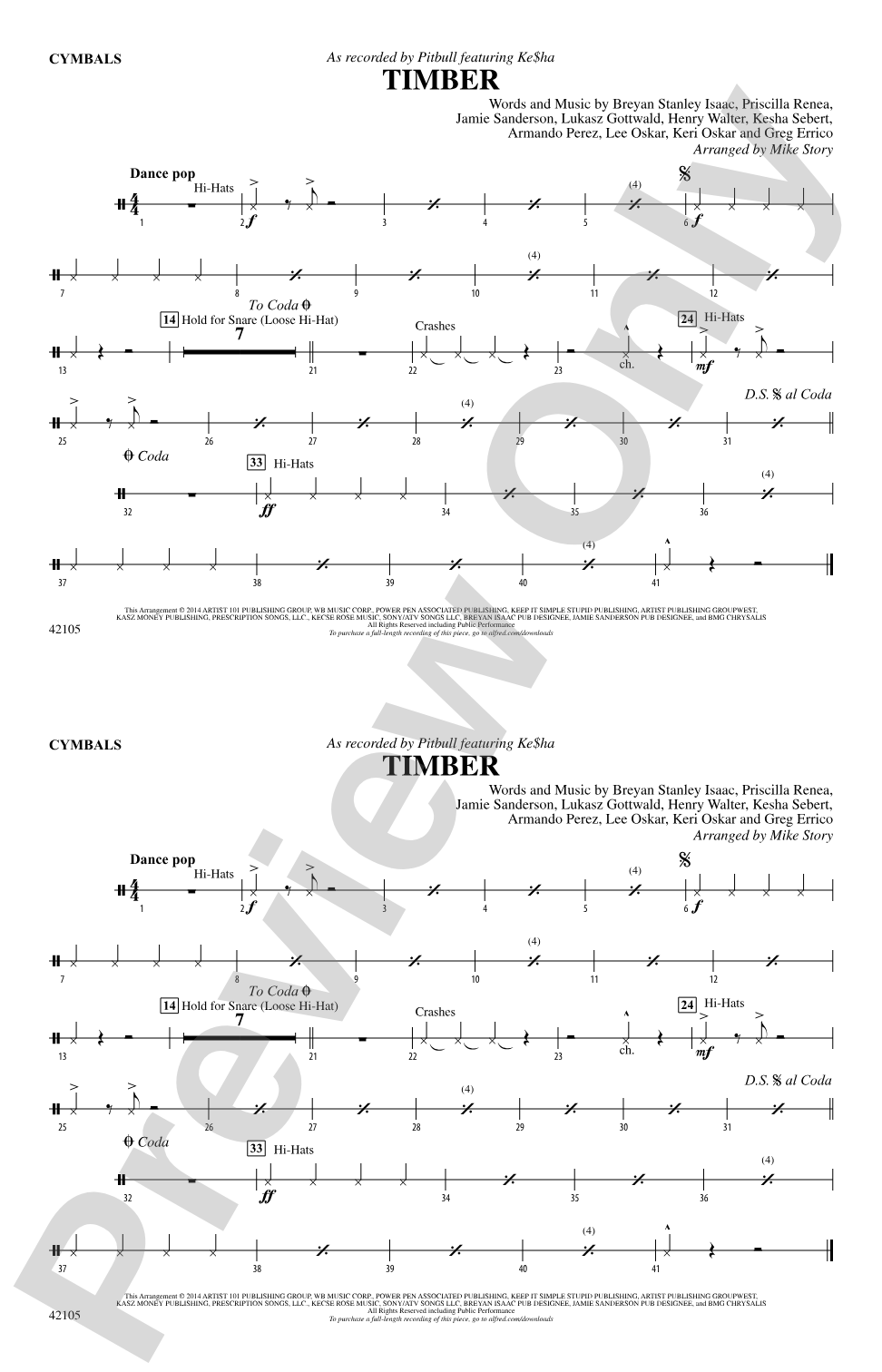 Timber: Cymbals