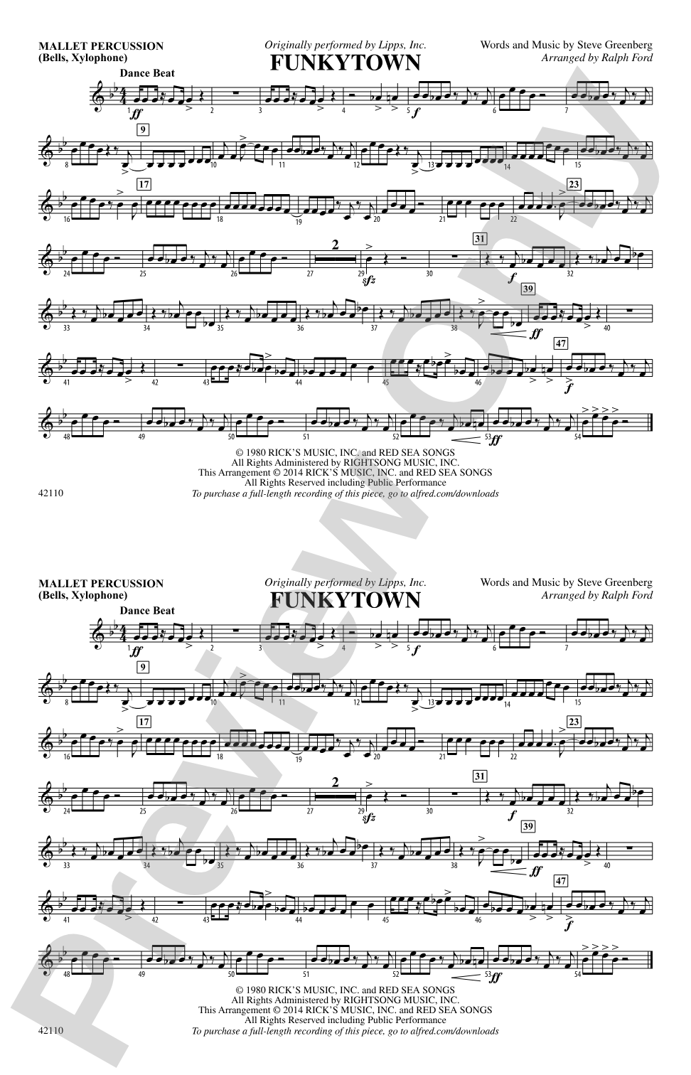 Funkytown: Mallets
