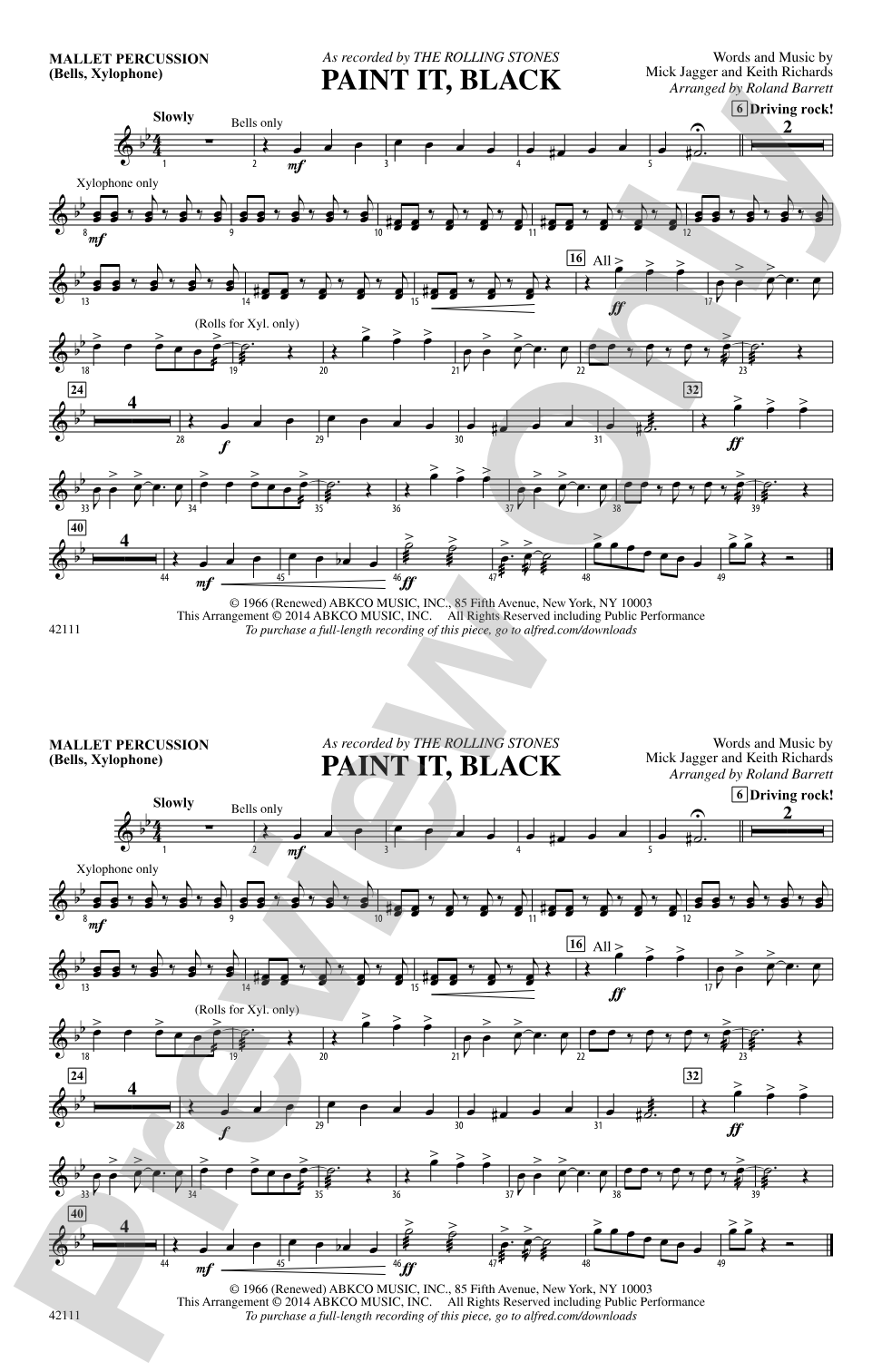 Paint It, Black: Mallets