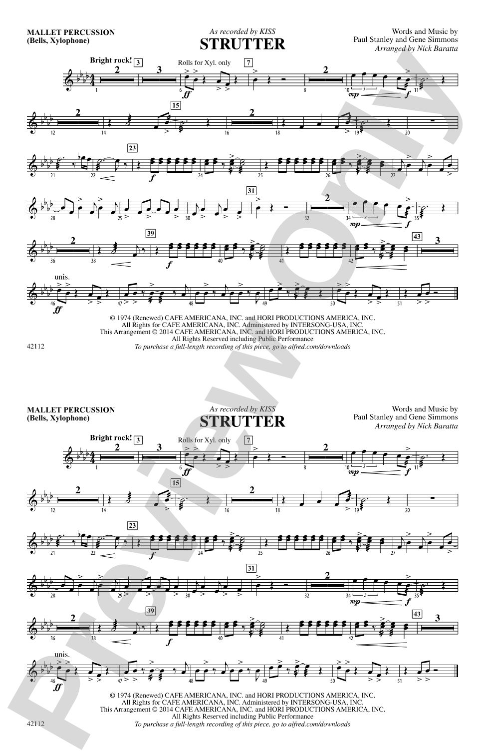 Strutter: Mallets