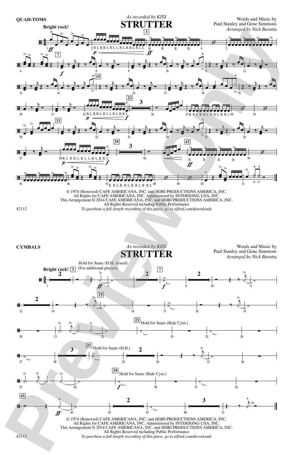 Strutter: Quad-Toms