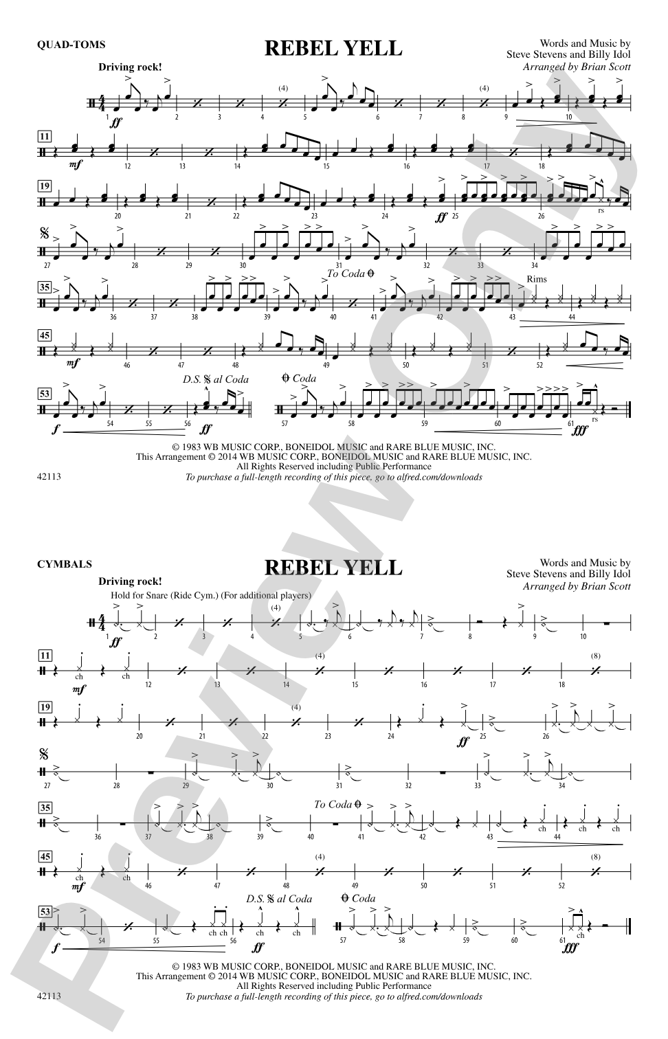 Rebel Yell: Quad-Toms