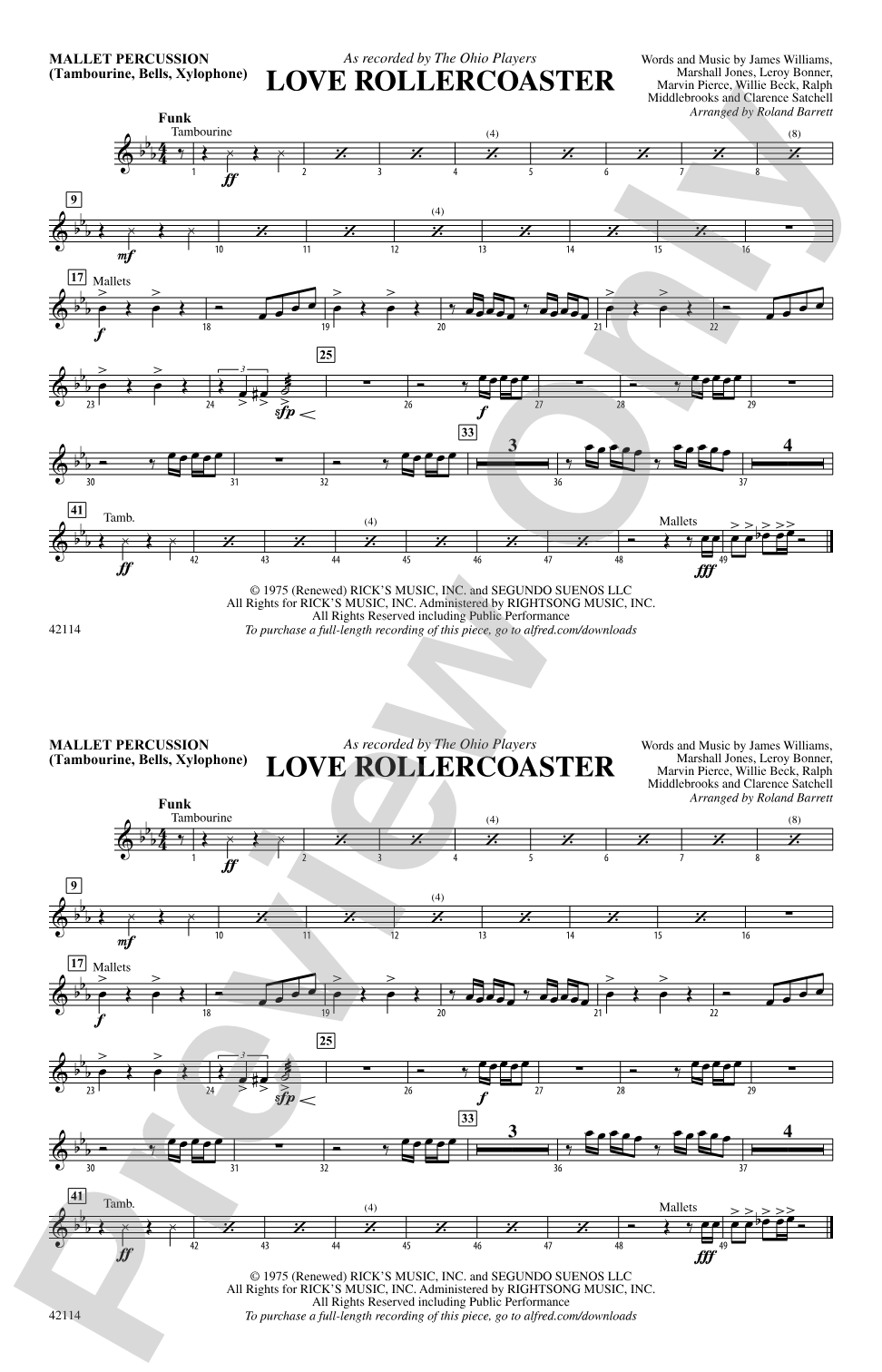 Love Rollercoaster: Mallets
