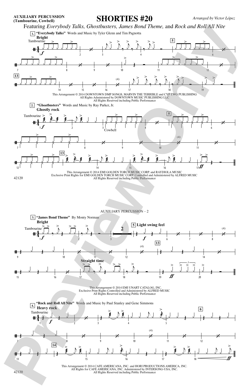 Shorties #20: Auxiliary Percussion