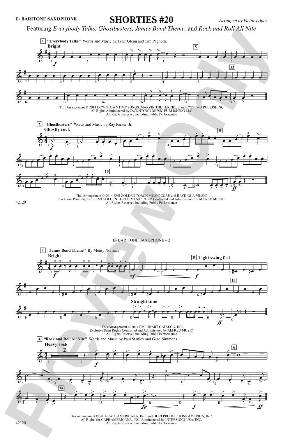Shorties #20: E-flat Baritone Saxophone