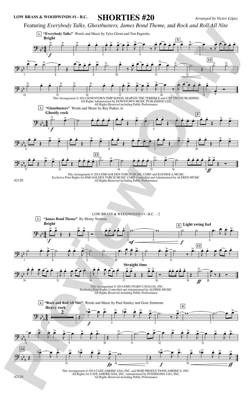 Shorties #20: Low Brass & Woodwinds #1 - Bass Clef