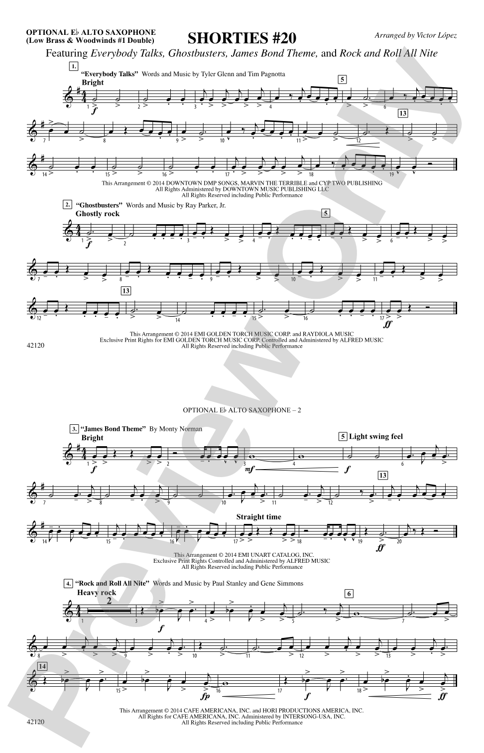 Shorties #20: Optional Alto Sax
