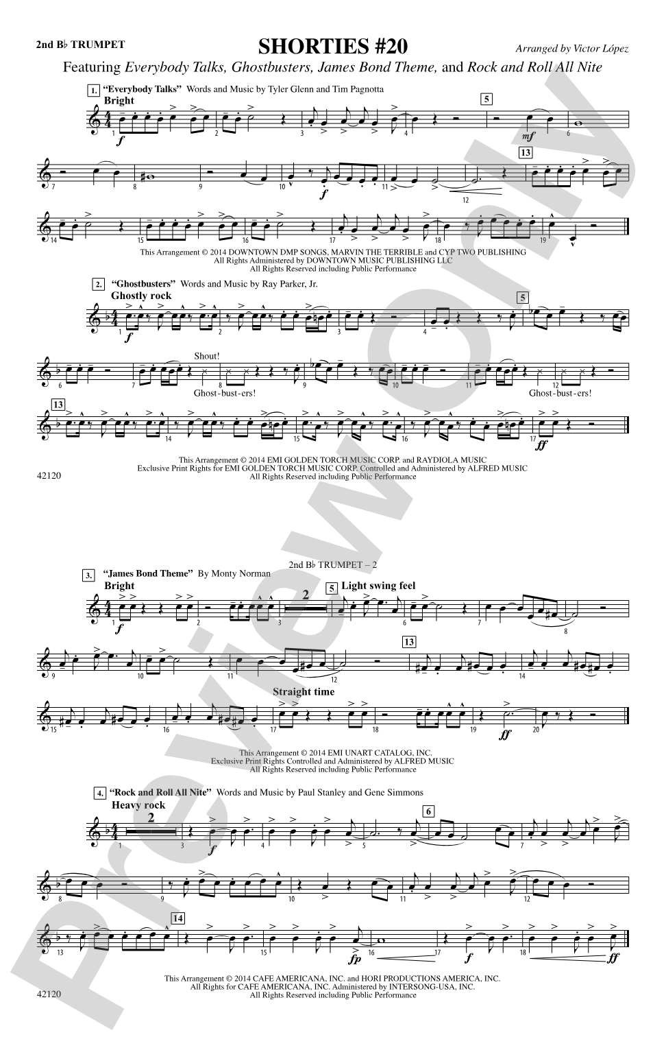 Shorties #20: 2nd B-flat Trumpet