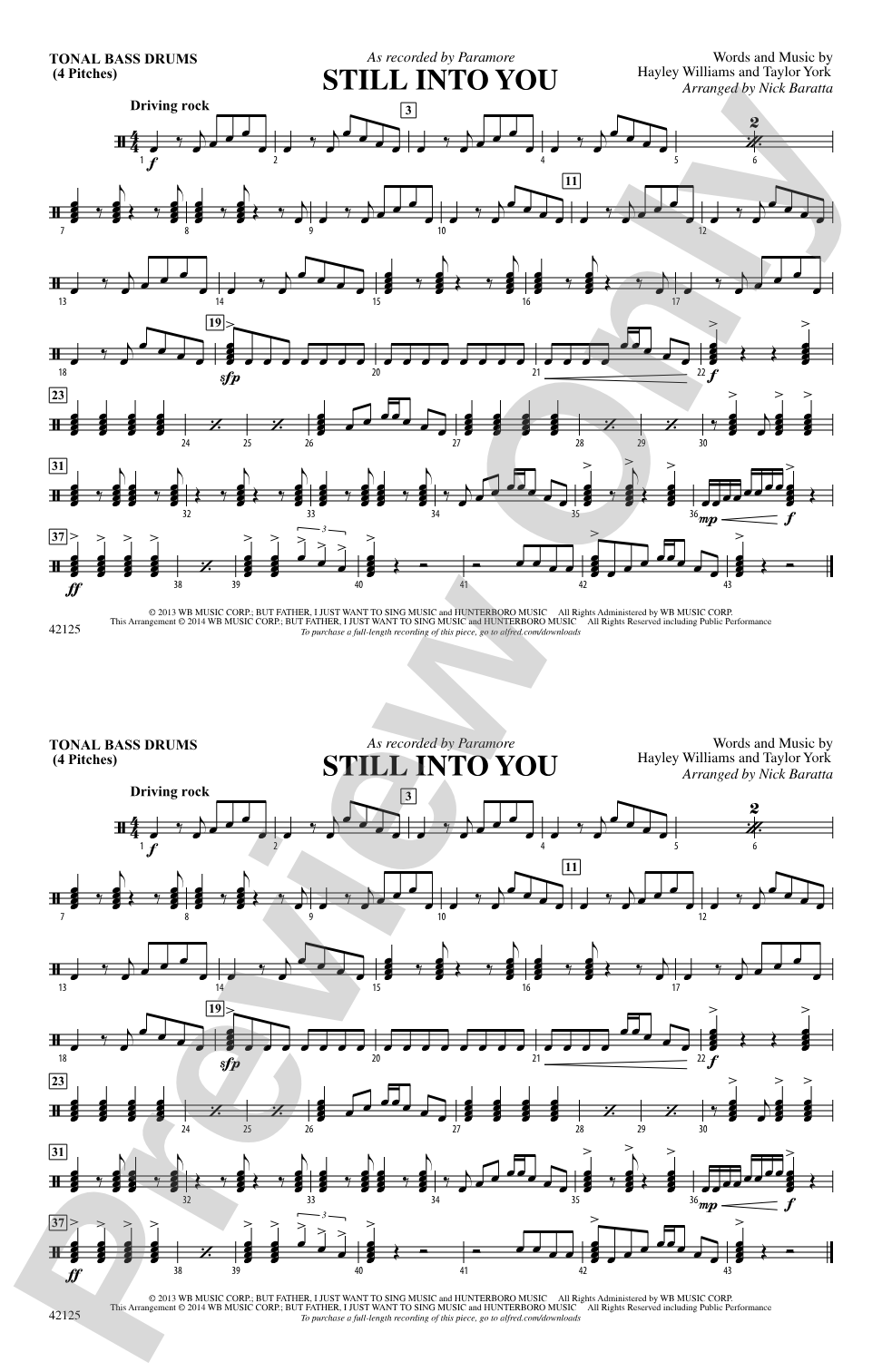 Still into You: Tonal Bass Drum