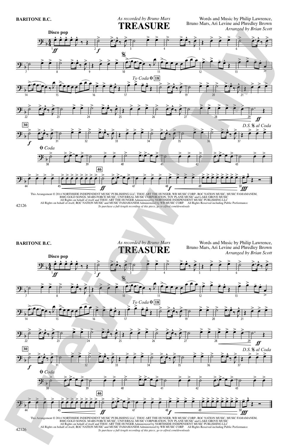 Treasure: Baritone B.C.