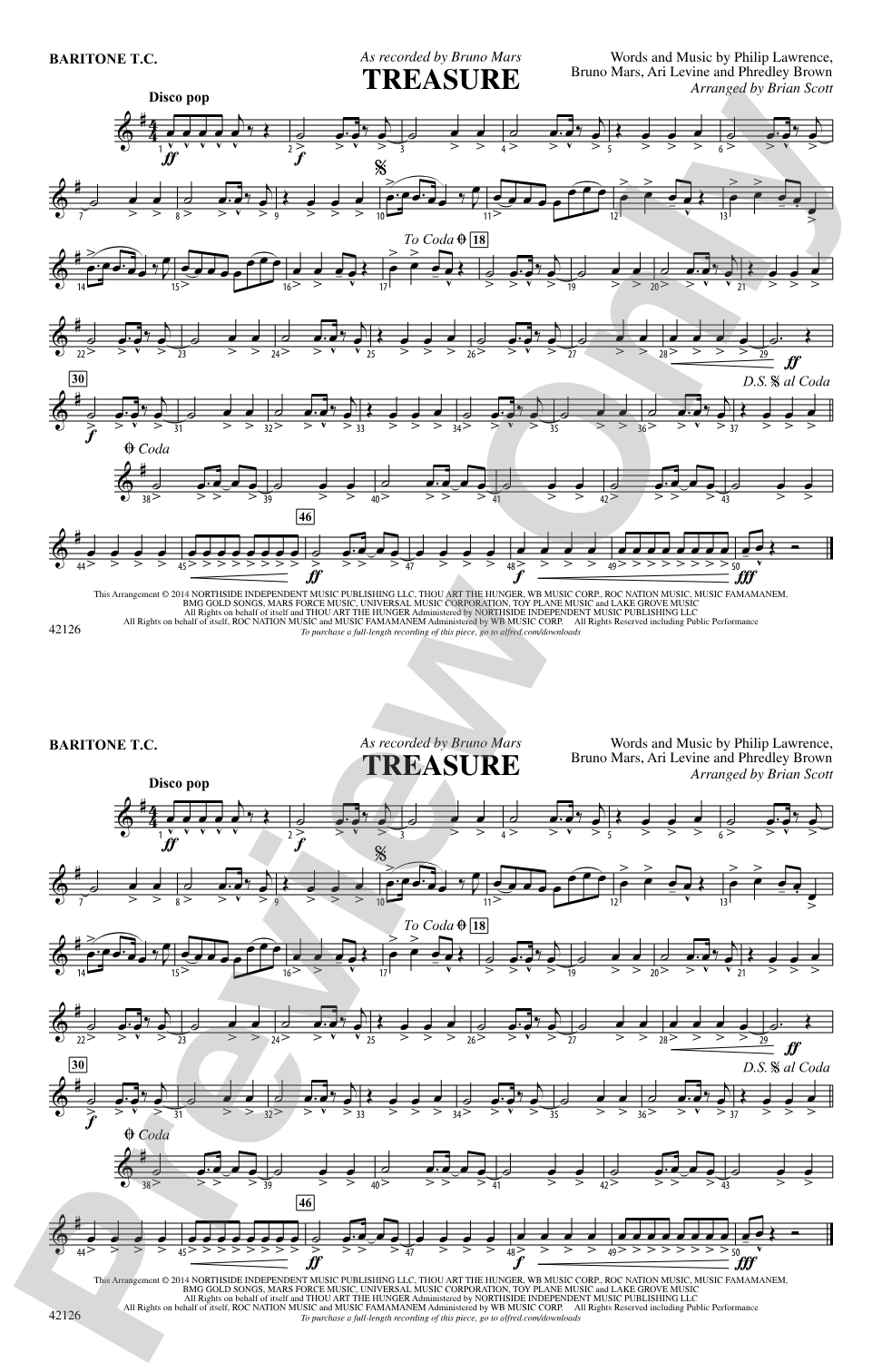 Treasure: Baritone T.C.