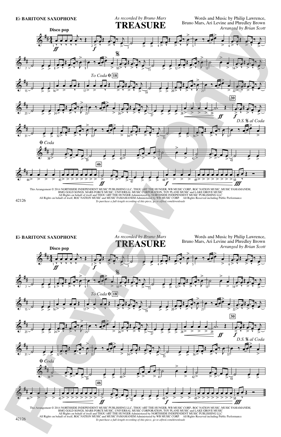 Treasure: E-flat Baritone Saxophone