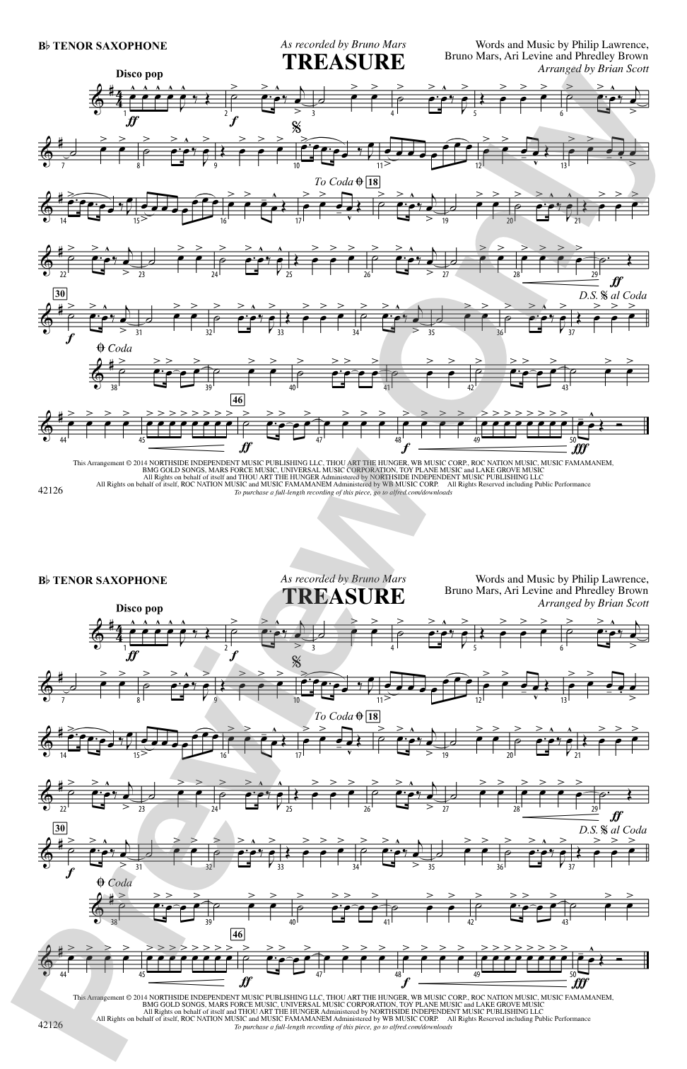Treasure: B-flat Tenor Saxophone