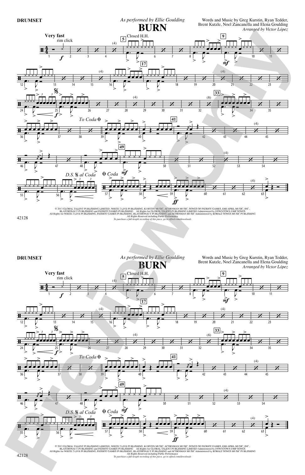 Burn: Drums