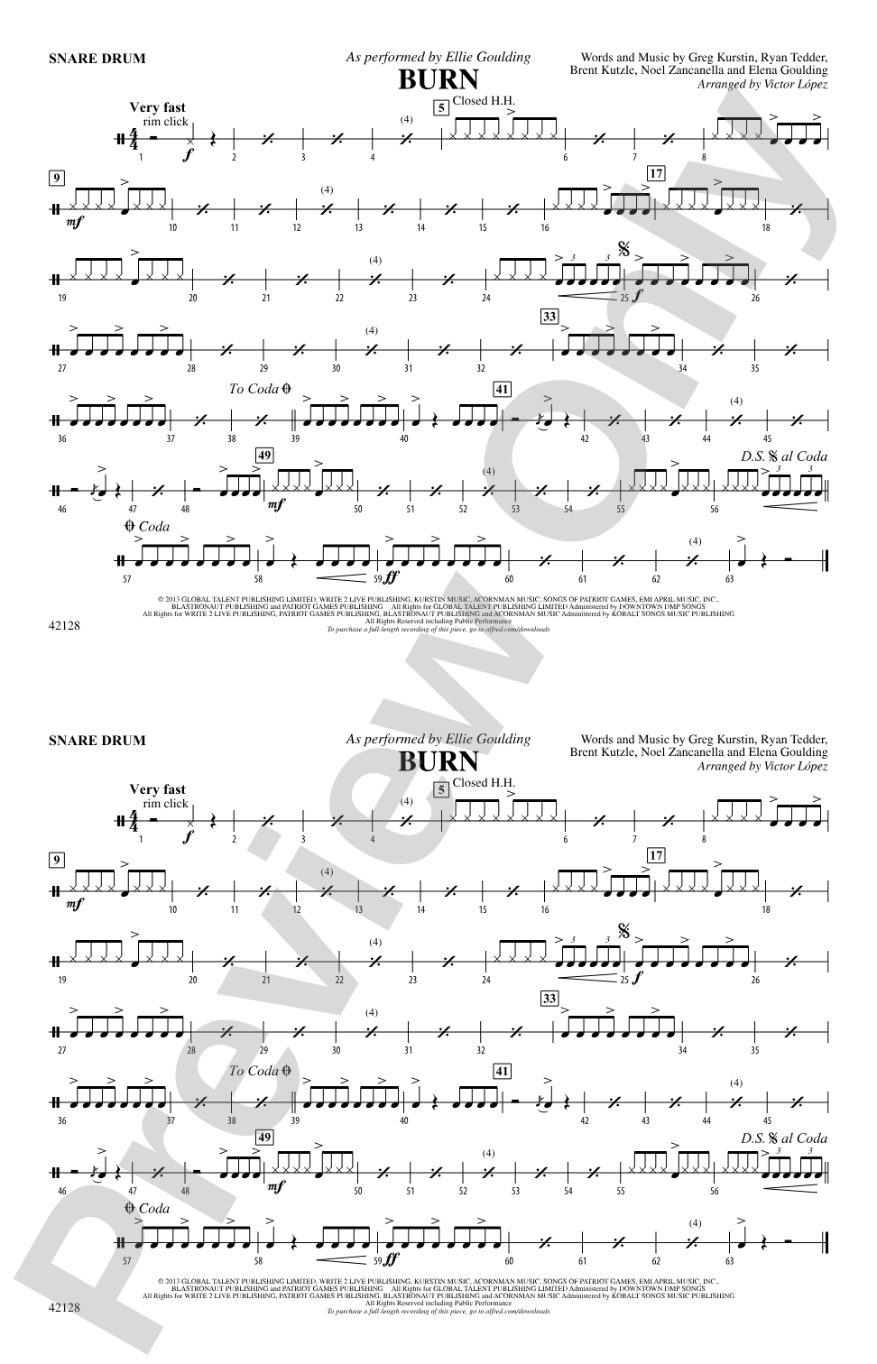 Burn: Snare Drum