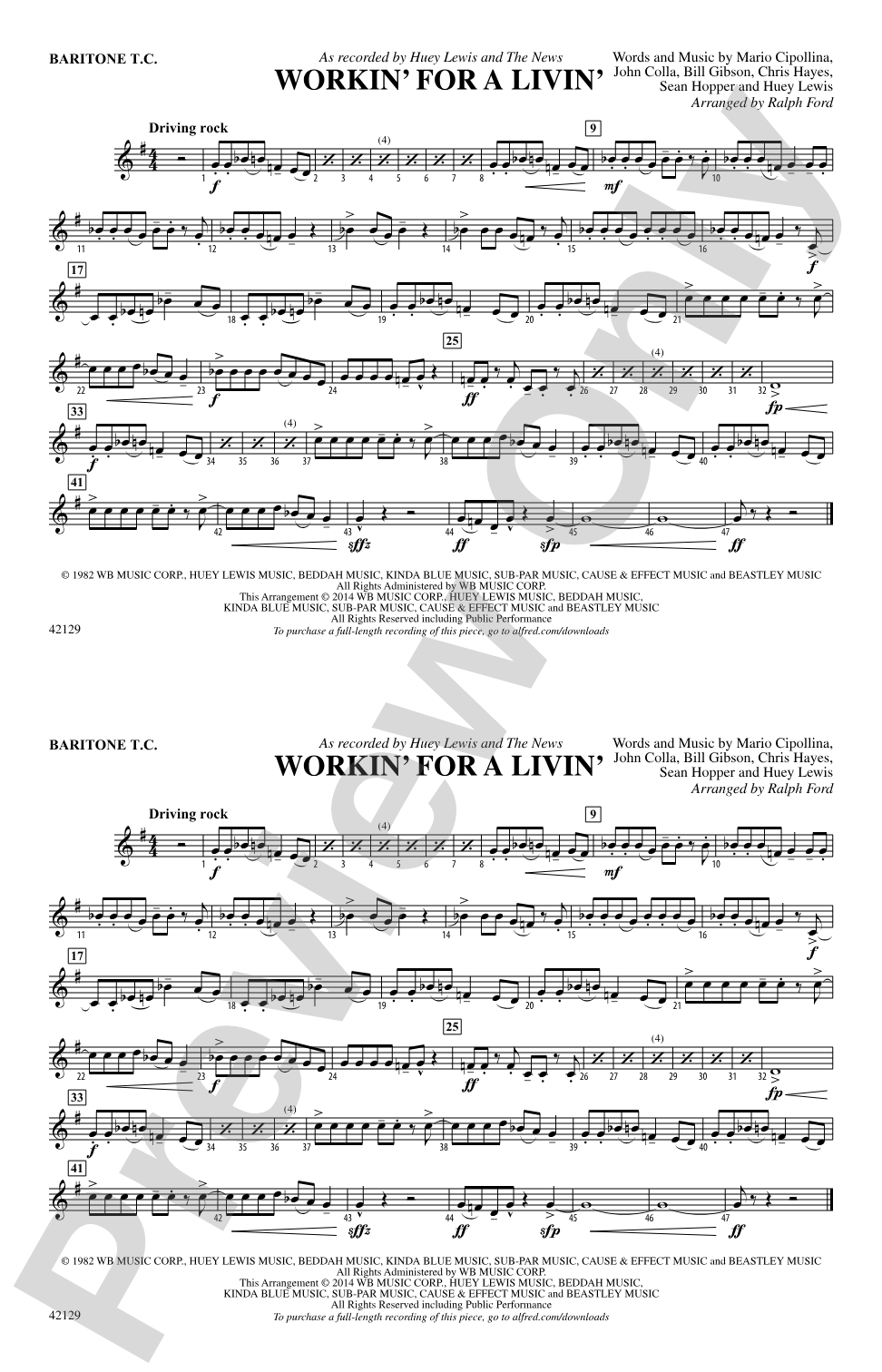Workin' for a Livin': Baritone T.C.