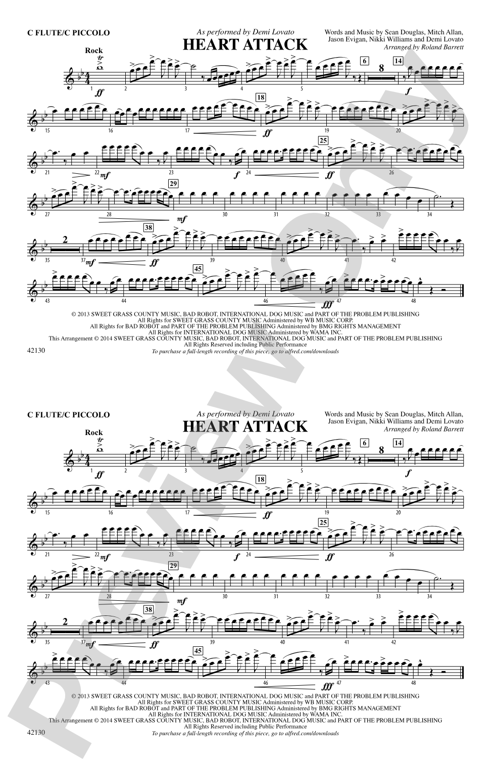 Heart Attack: Flute