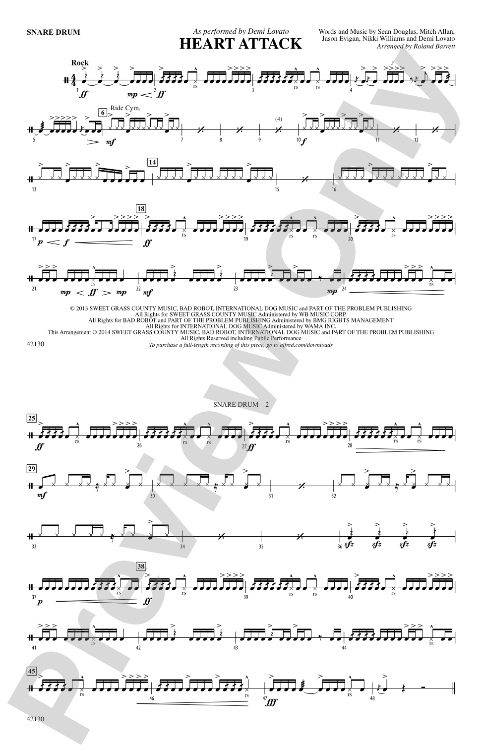 Heart Attack: Snare Drum