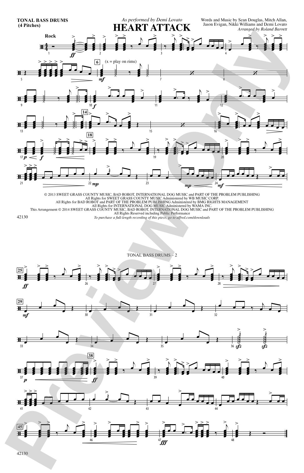 Heart Attack: Tonal Bass Drum