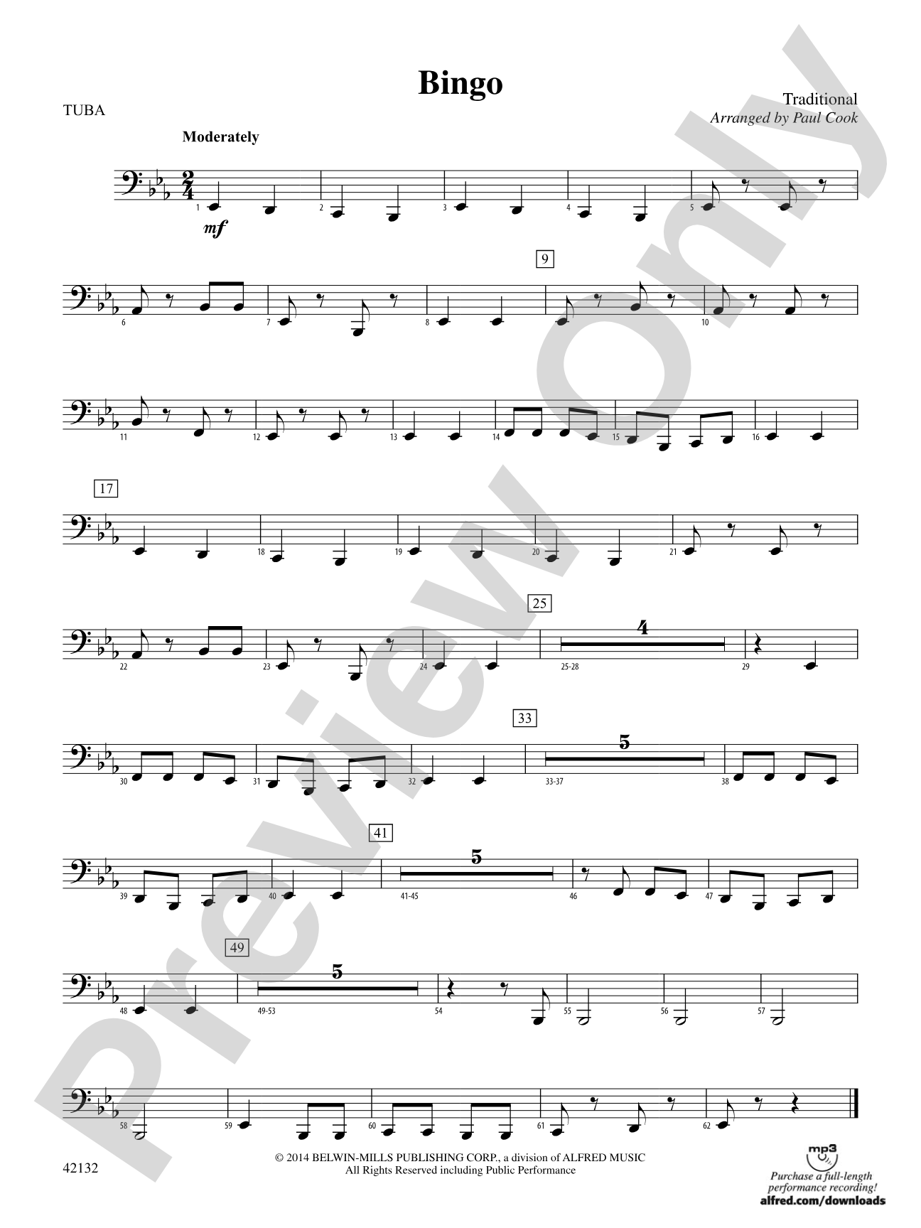 Bingo: Tuba