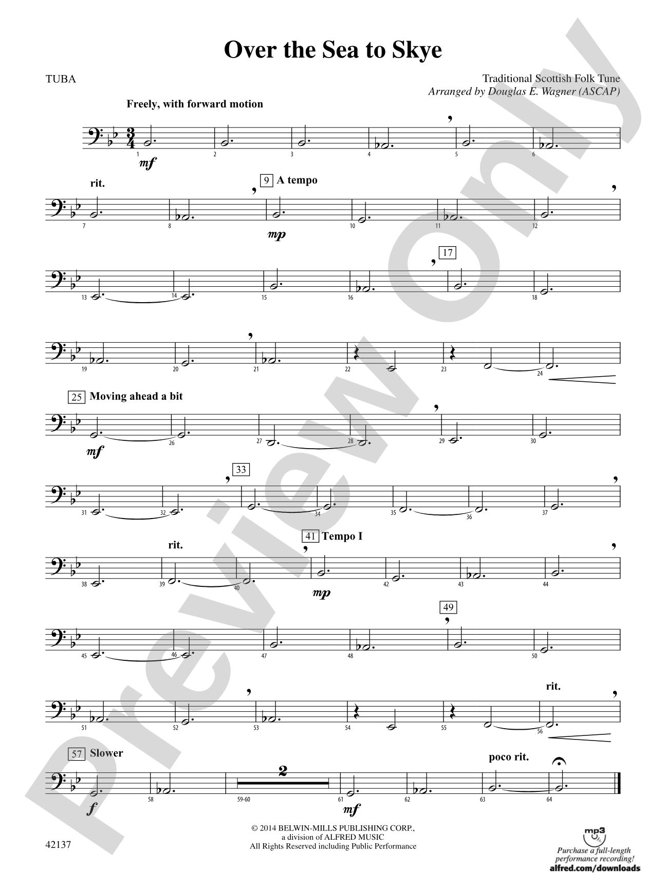 Over the Sea to Skye: Tuba
