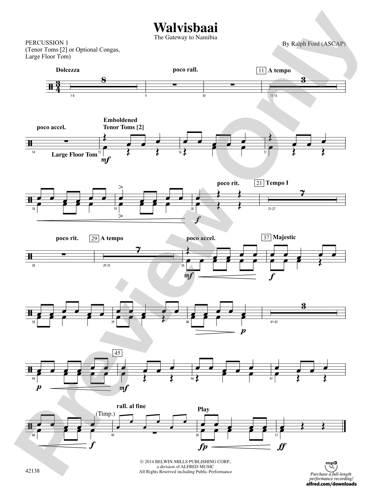 Walvisbaai: 1st Percussion