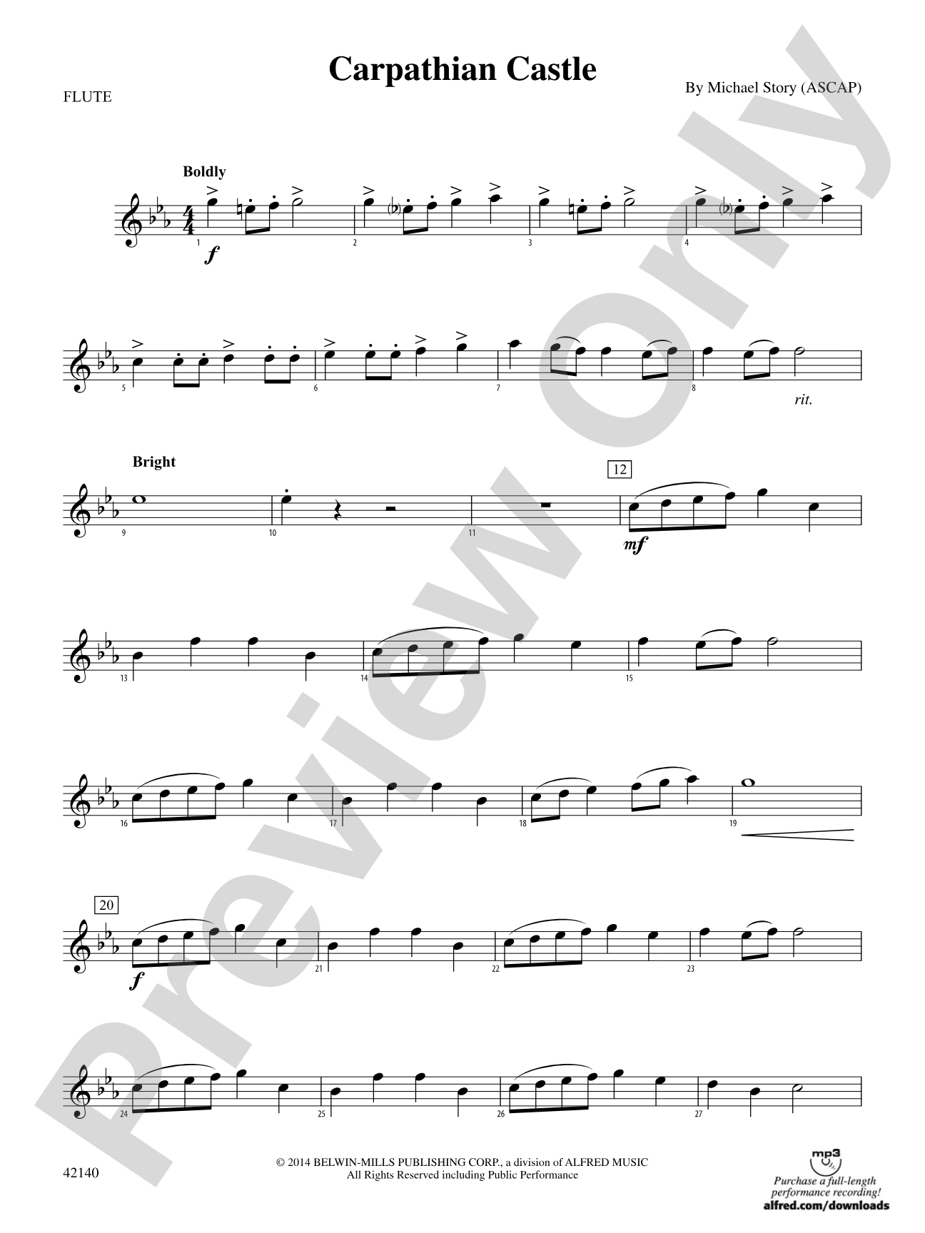 Carpathian Castle: Flute