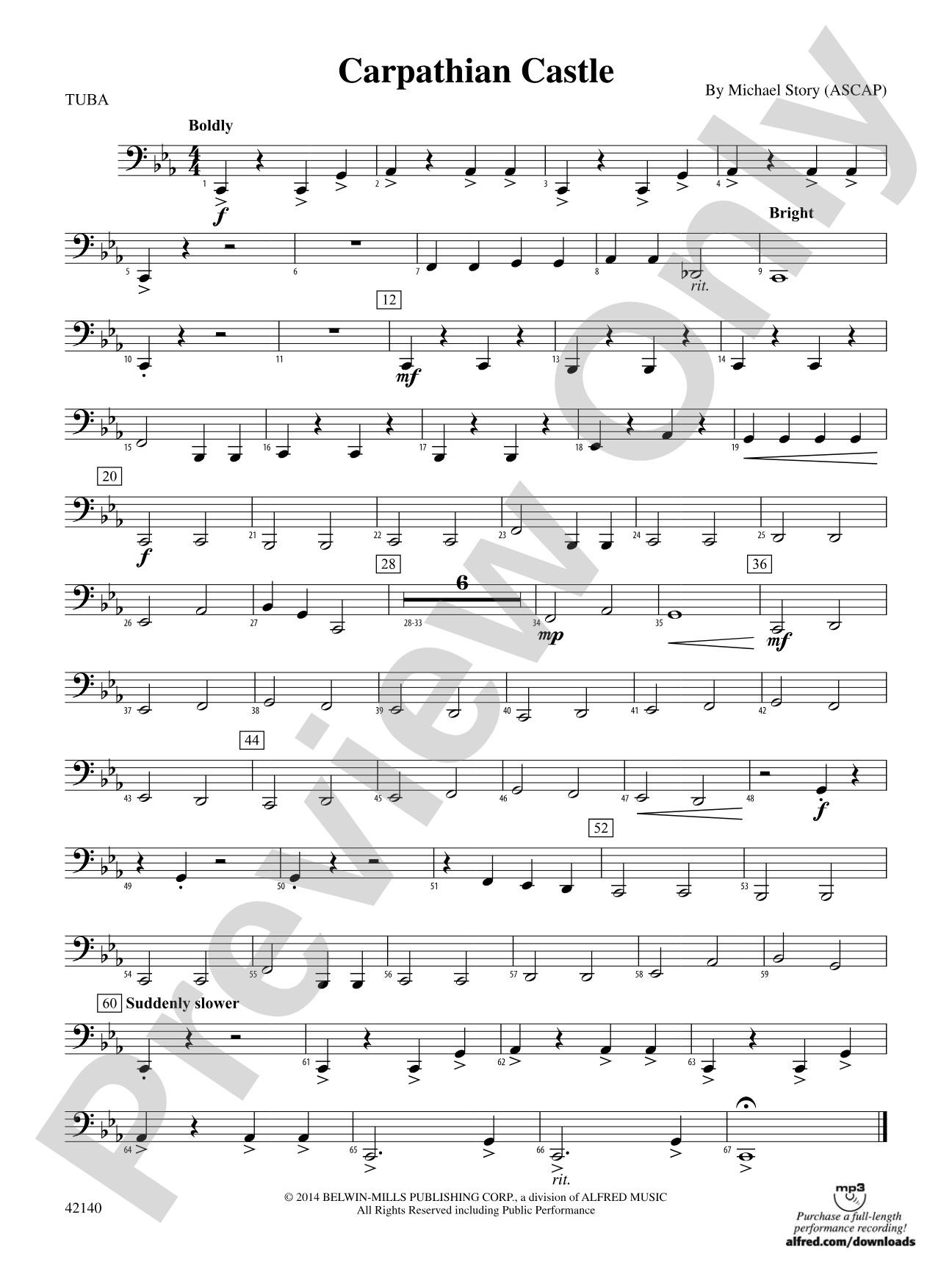 Carpathian Castle: Tuba
