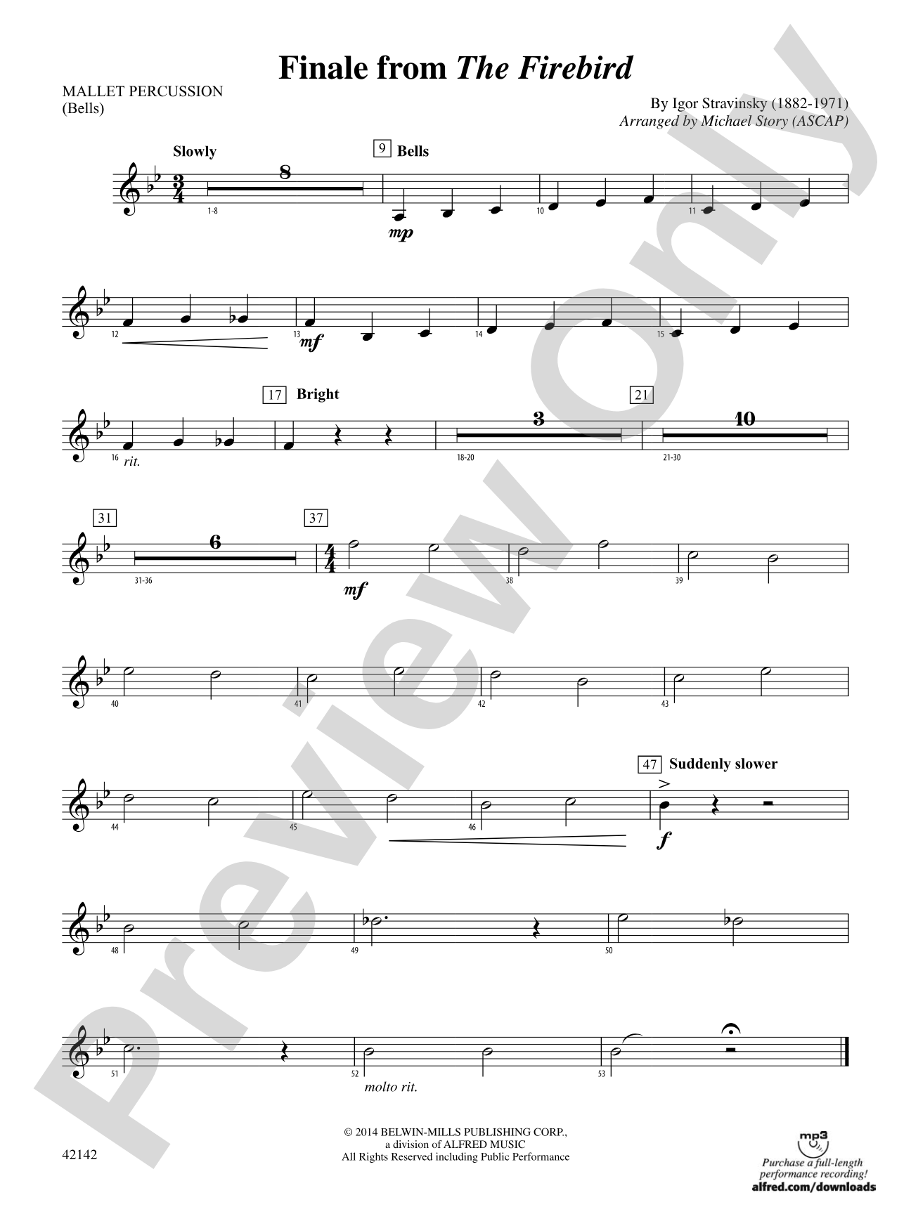 Finale from The Firebird: Mallets