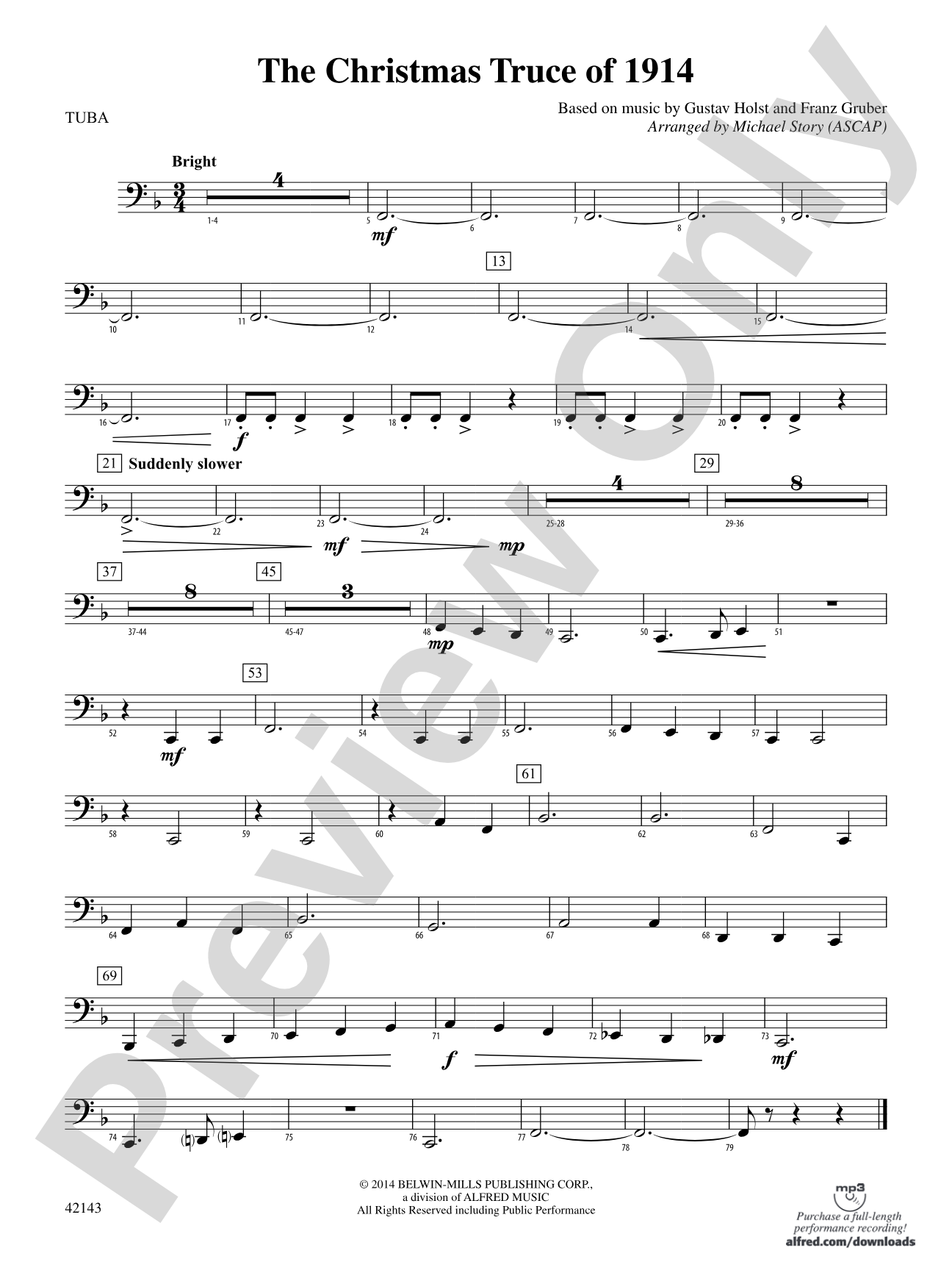 The Christmas Truce of 1914: Tuba