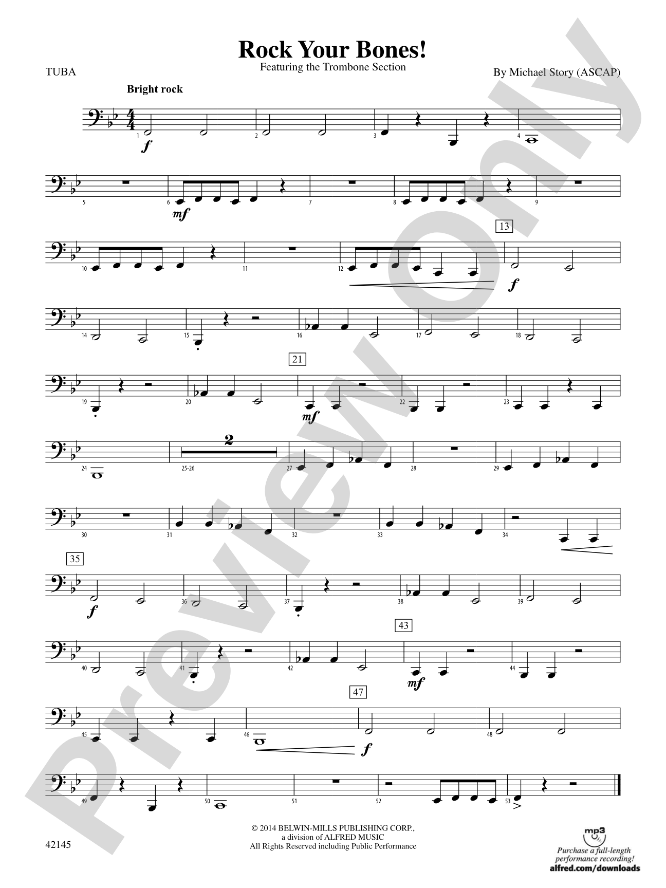 Rock Your Bones!: Tuba