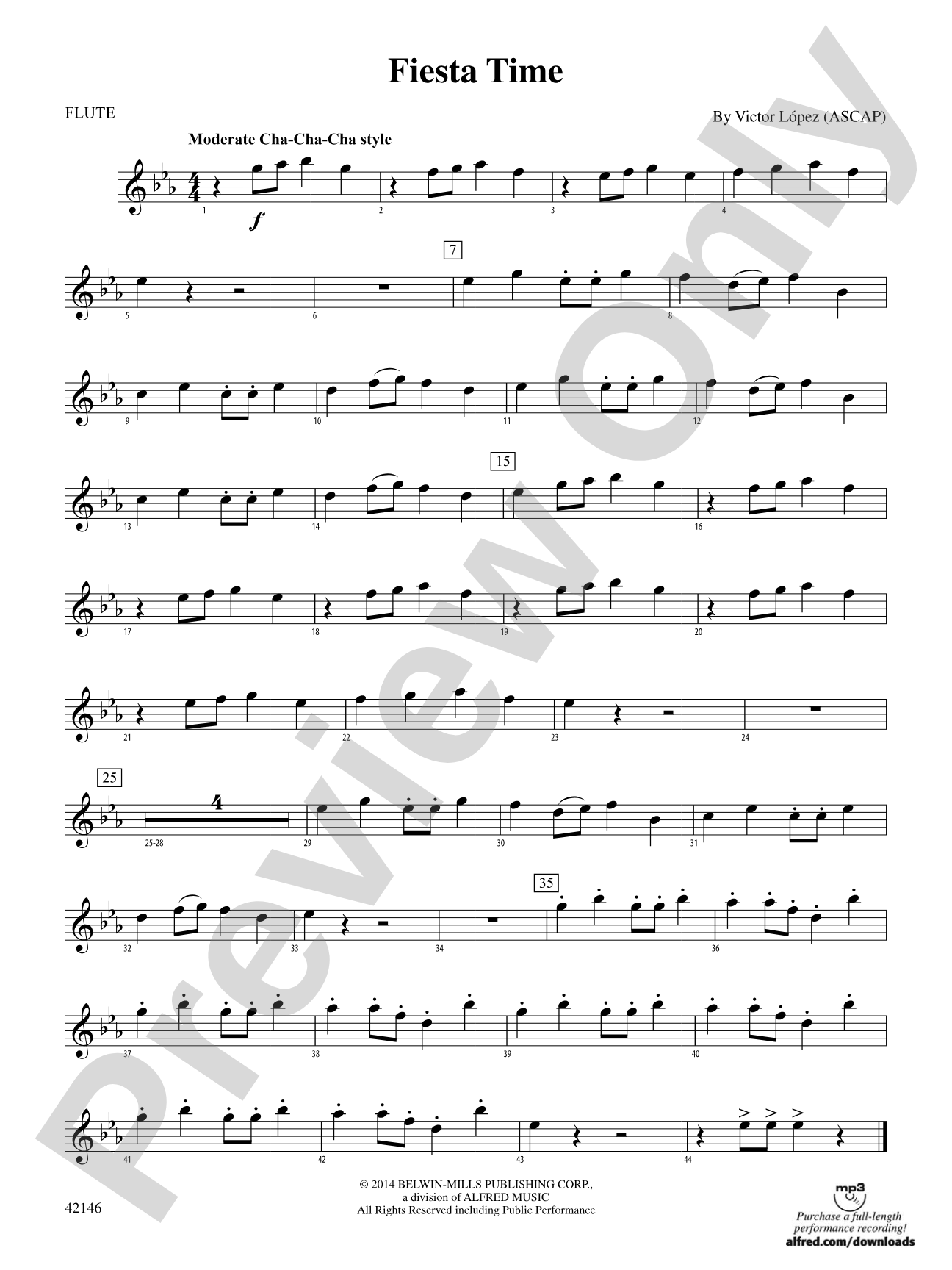 Fiesta Time: Flute