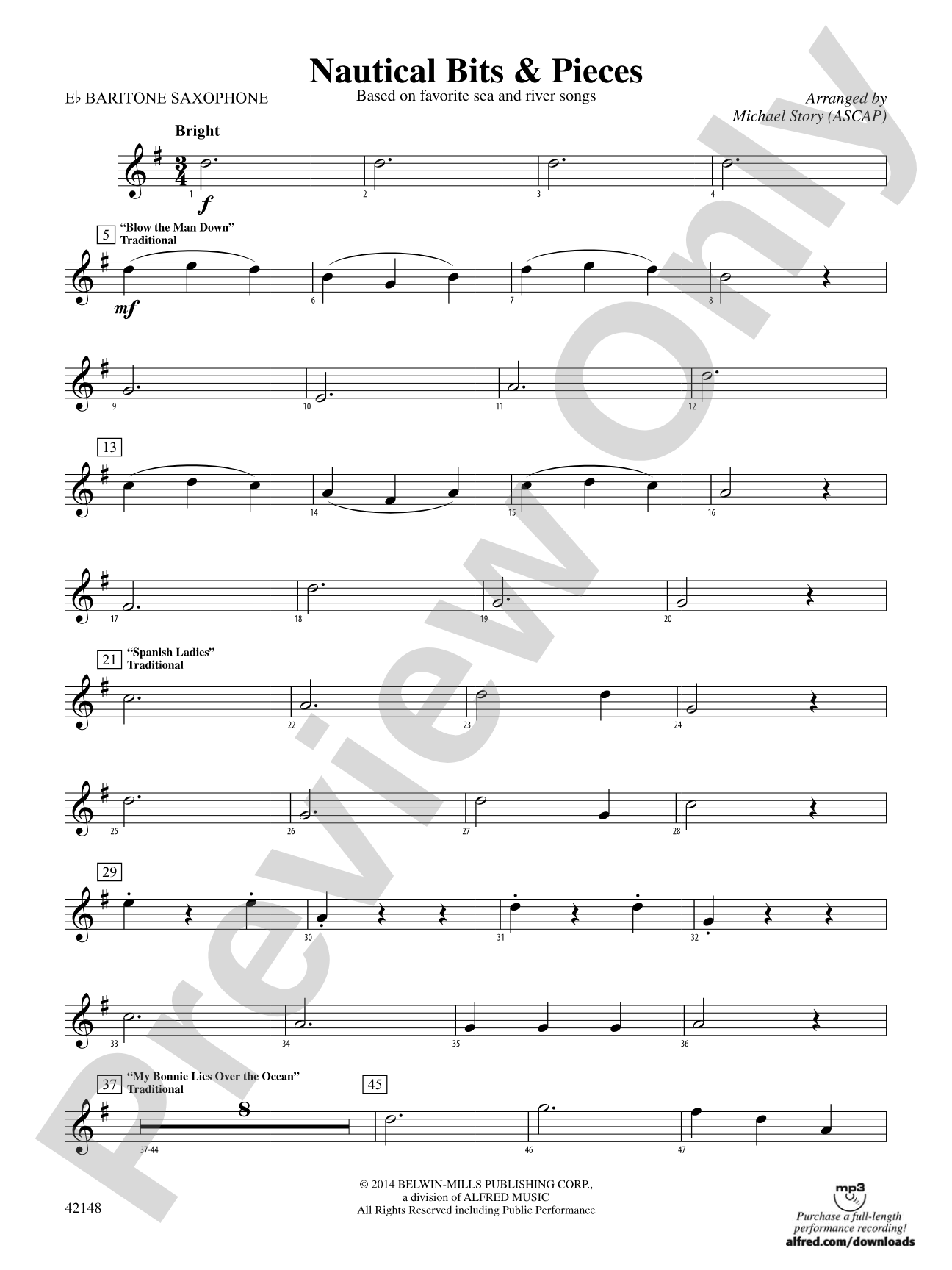 Nautical Bits & Pieces: E-flat Baritone Saxophone