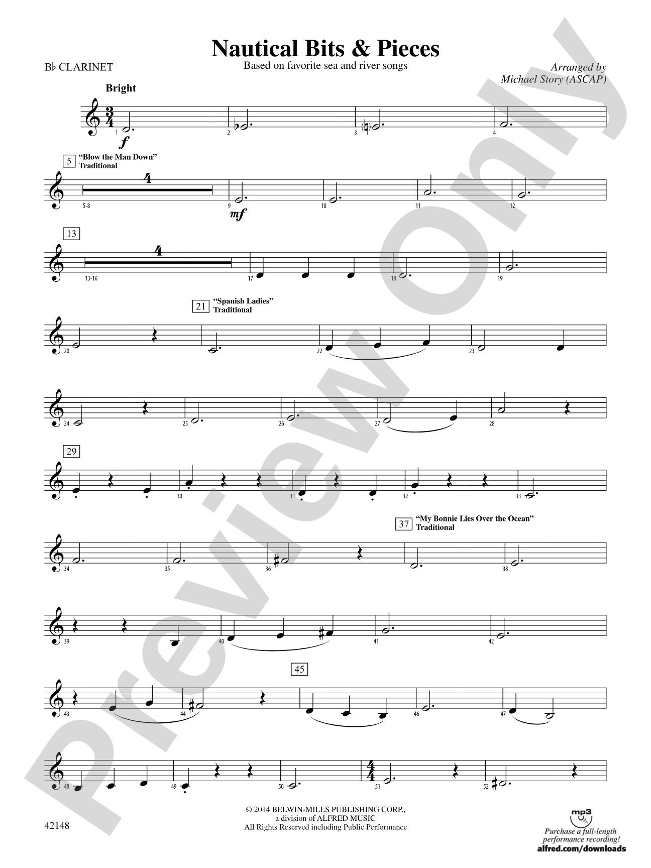 Nautical Bits & Pieces: 1st B-flat Clarinet