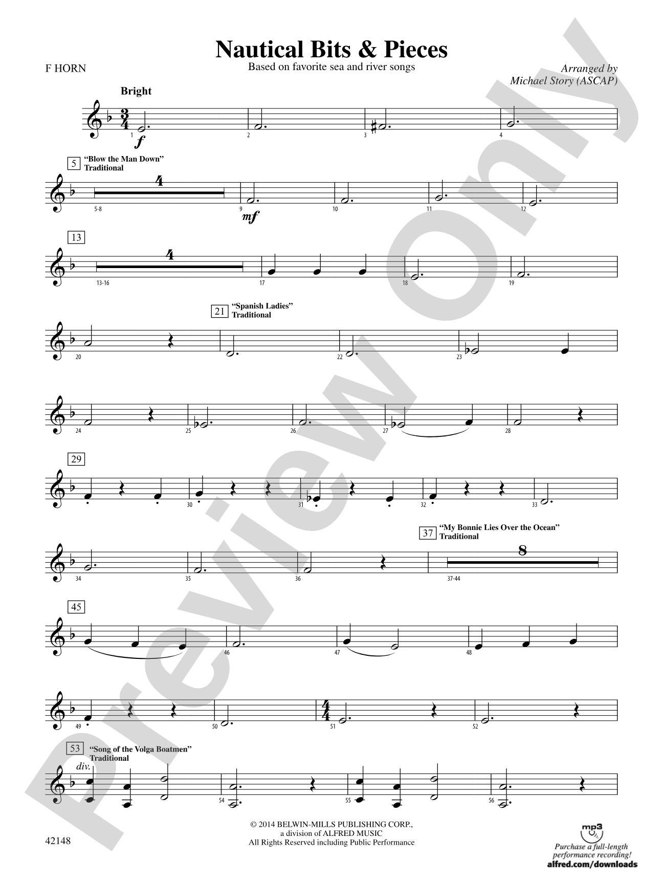 Nautical Bits & Pieces: 1st F Horn