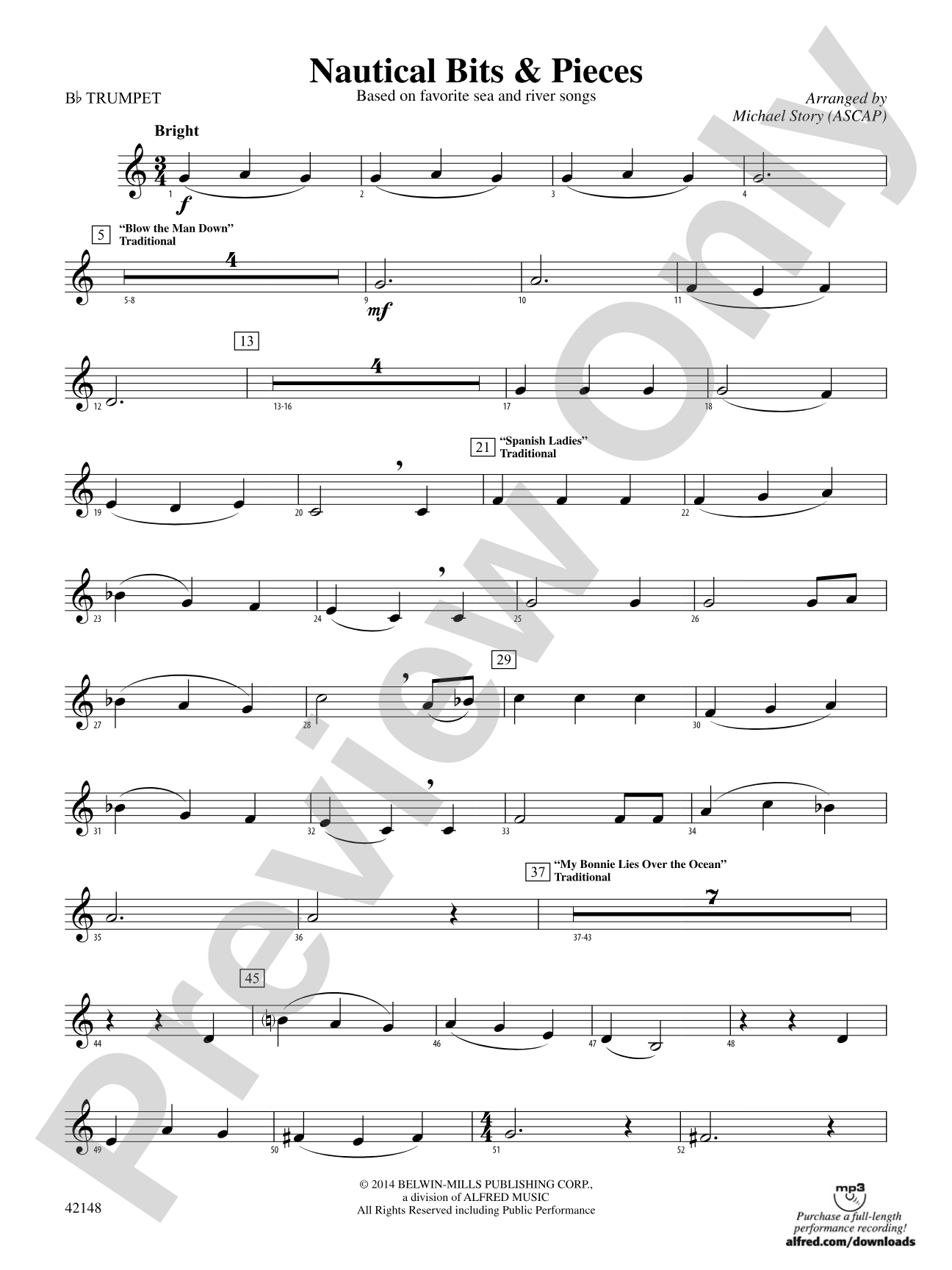 Nautical Bits & Pieces: 1st B-flat Trumpet
