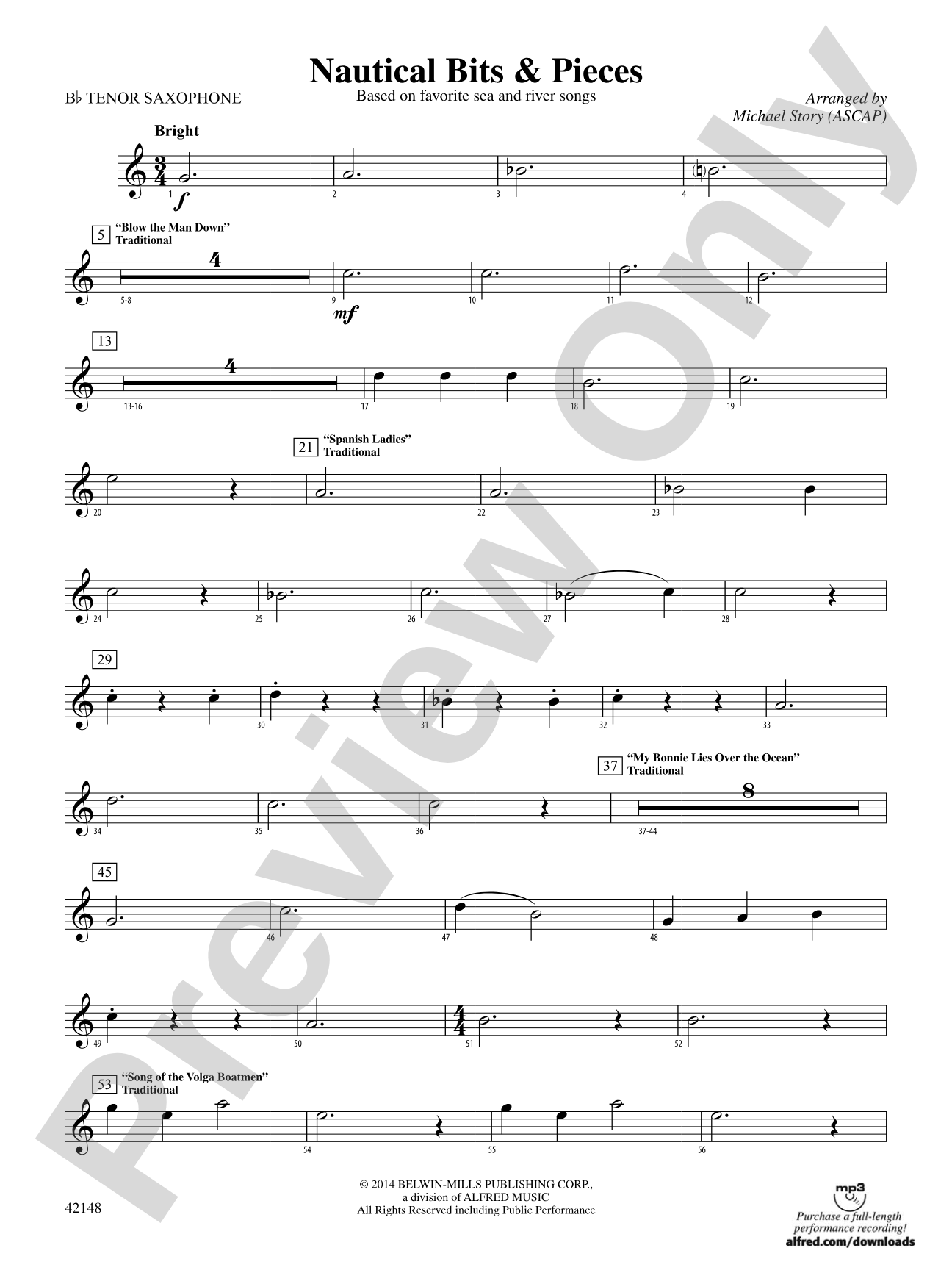 Nautical Bits & Pieces: B-flat Tenor Saxophone