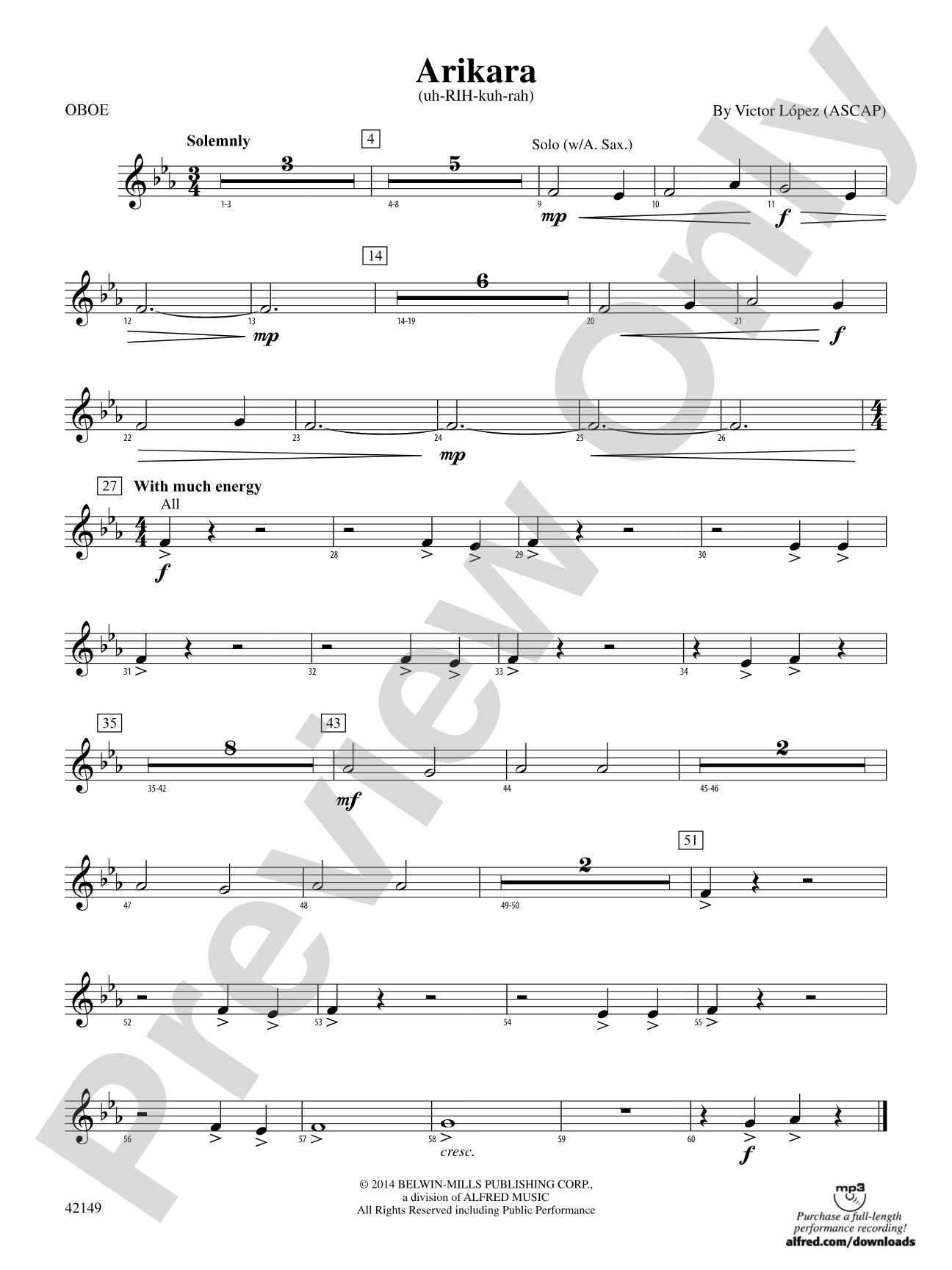 Arikara: Oboe