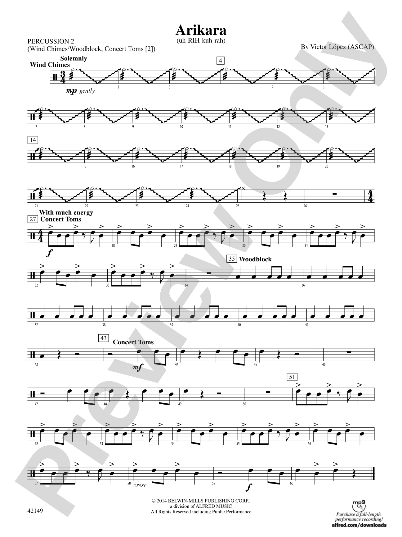 Arikara: 2nd Percussion