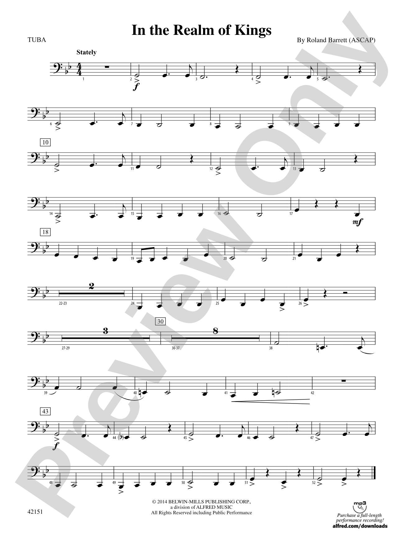 In the Realm of Kings: Tuba