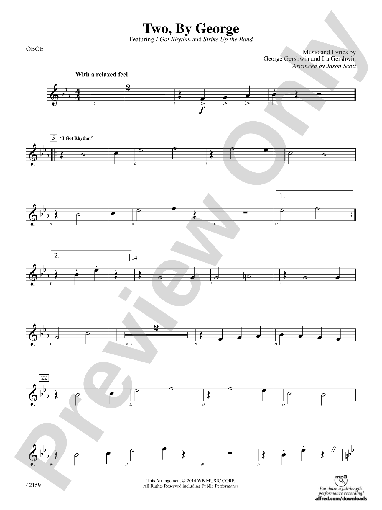 Two, by George: Oboe