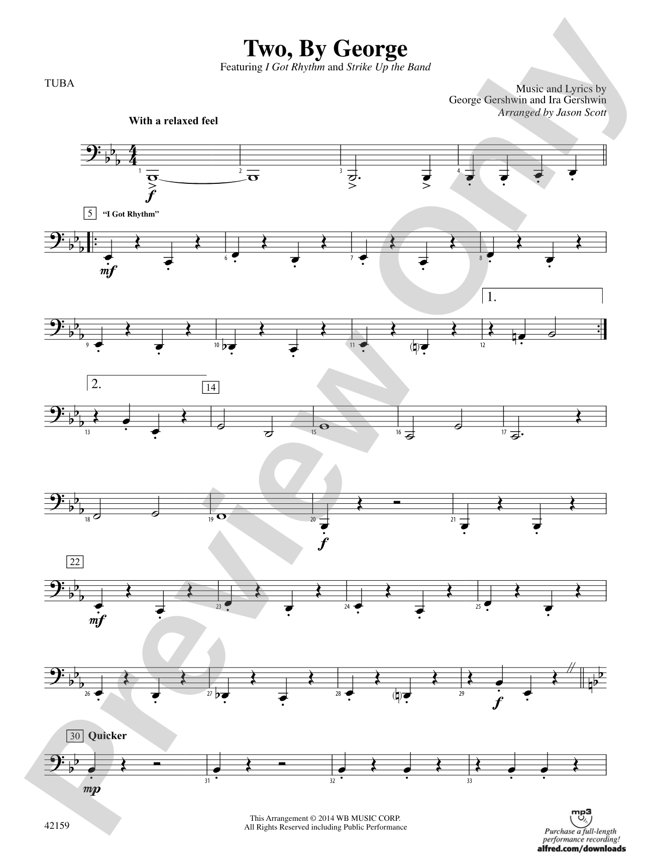 Two, by George: Tuba
