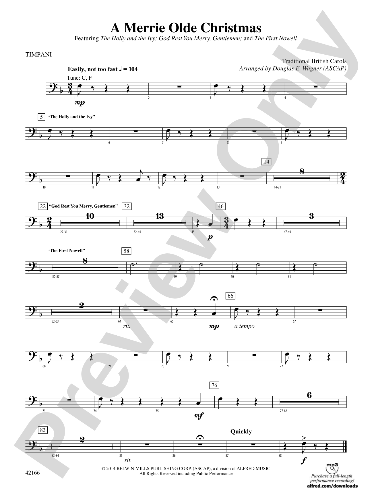 A Merrie Olde Christmas: Timpani